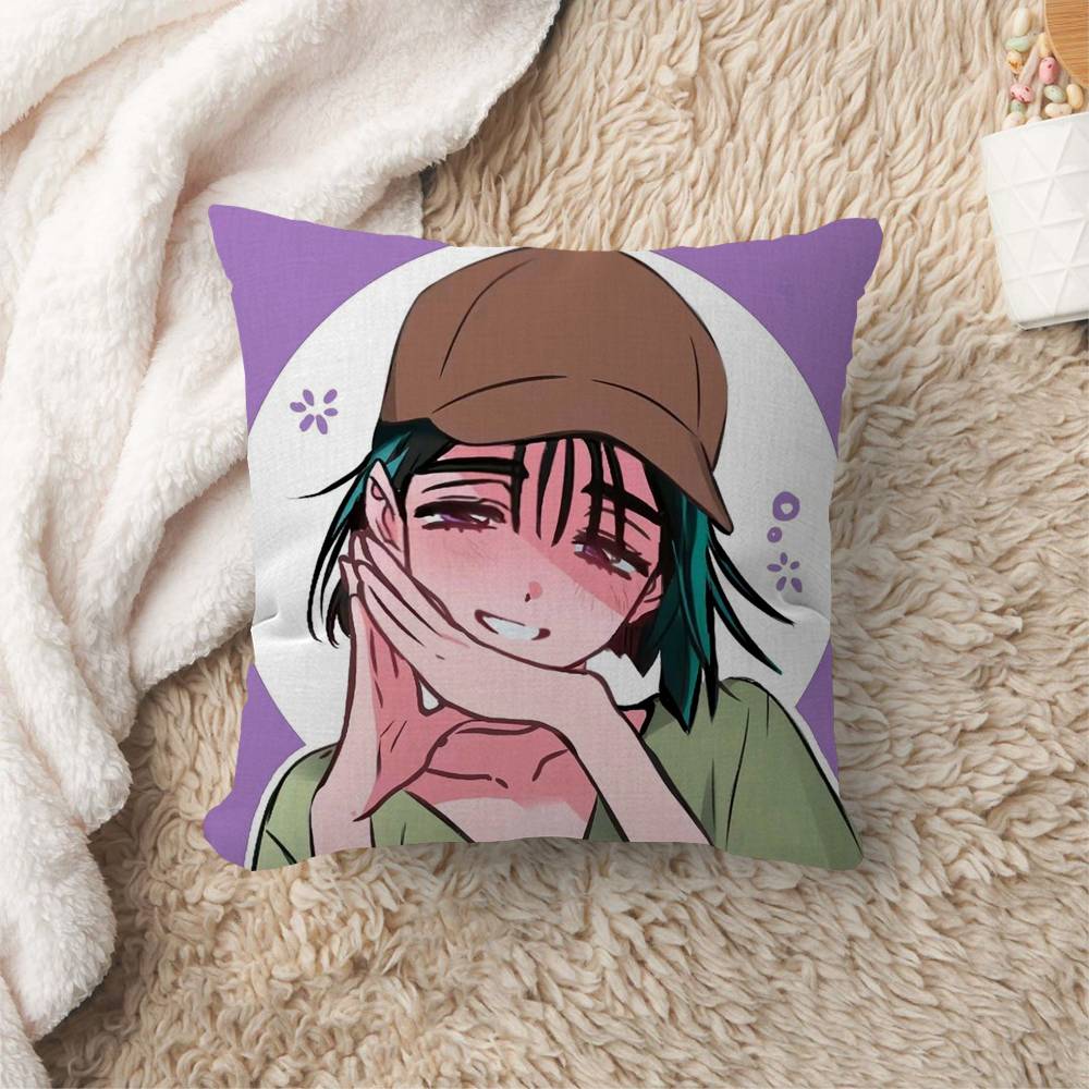 Cartoon Cute Girl Sua Pillow Anime Pillow Sofa Bed Head Pillow Cover Cushion Cover x cm Fashion