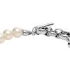 Fossil Women's ARCHIVAL BOLD LINKS White Pearl Chain Bracelet, JOF01144040
