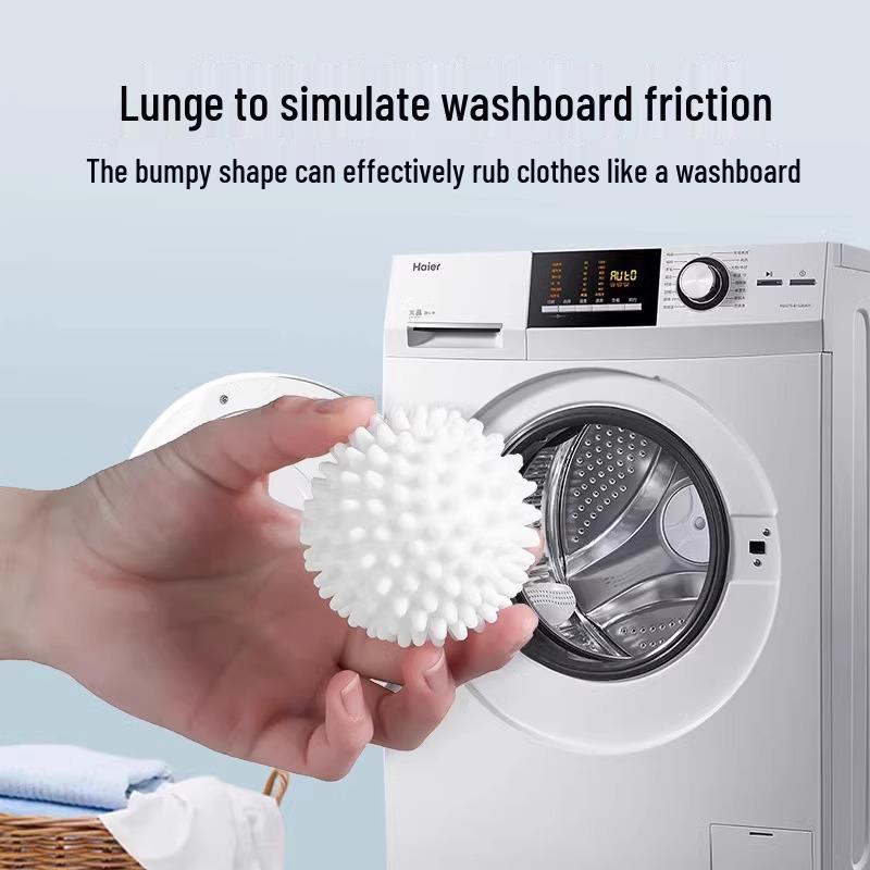 Magic Laundry Ball: Lint & Hair Remover, Anti-Tangle & Decontamination Wash Ball for Clothes
