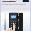 Commercial Smart Lock, Store Password Lock, Support Fingerprint Password Swiping, Office Glass Door Fingerprint Lock
