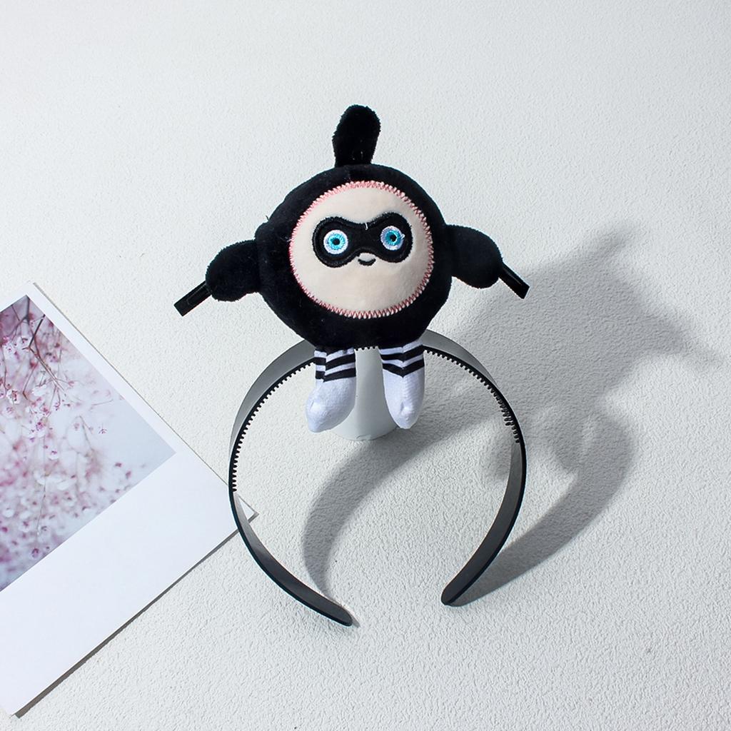 Kostým na párty s líčením Zábavná čelenka s vaječnými culíky s klipem na ofinu Pokrývka hlavy Klip na ofinu Kreativní čelenka na líčení