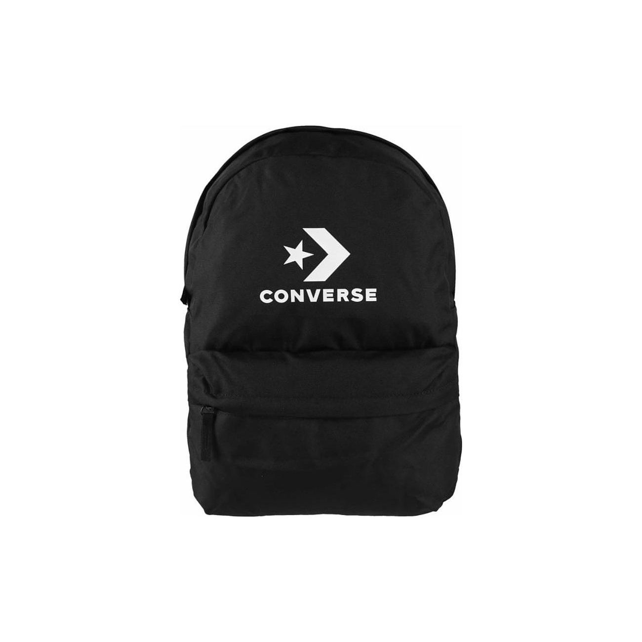 Converse Star Arrow Logo Print Travel Polyester Laptop Backpack Unisex backpack Black 10025485-A04 Black