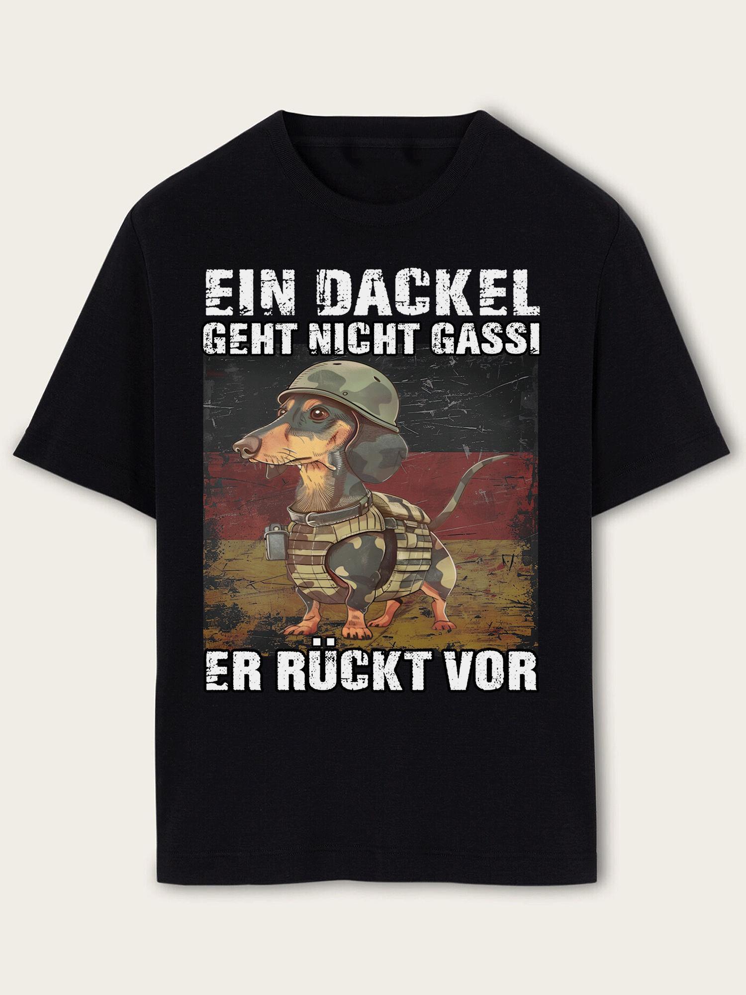 Funny Dachshund T-Shirt XL