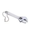 Keychain Wrench Steel Galvanized Adjustable Portable Professional High Hardness Mini Spanner for Industrial Home