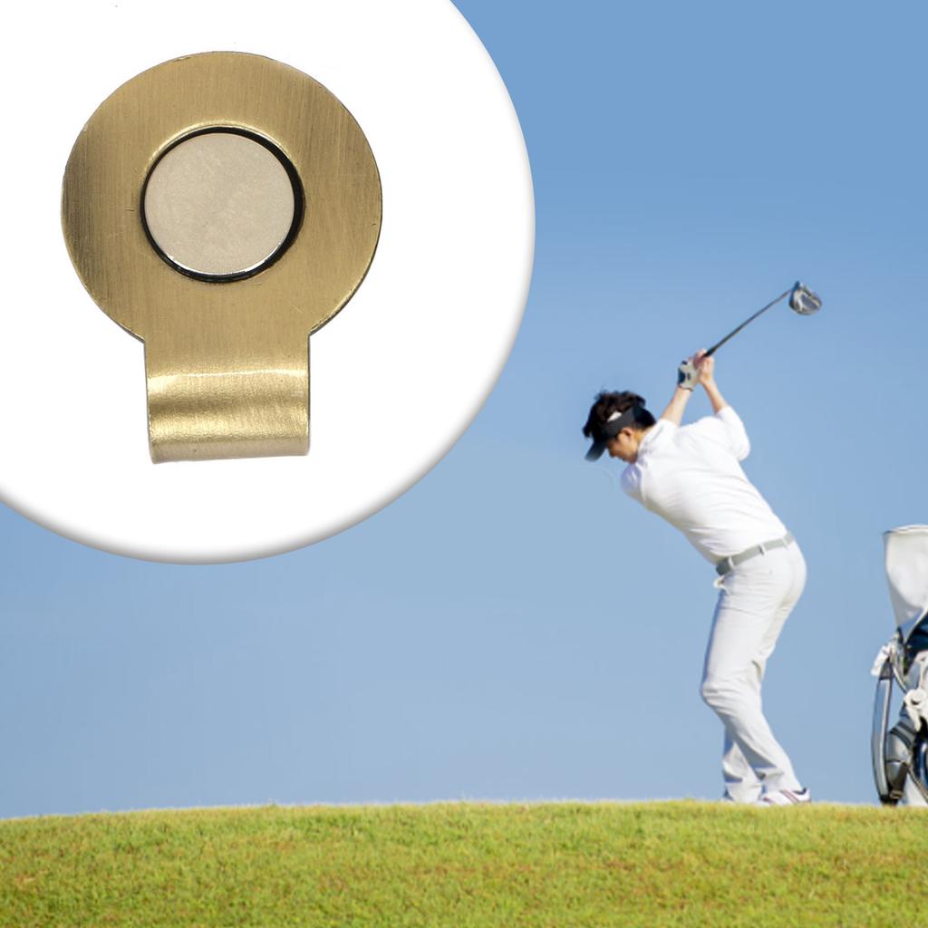 Golf Cap Holder for Golf Hats Bags Cap Belt Pocket Golf Lovers Magnetic Golf Ball Marker Hat Clip Men Women Golfers Gift