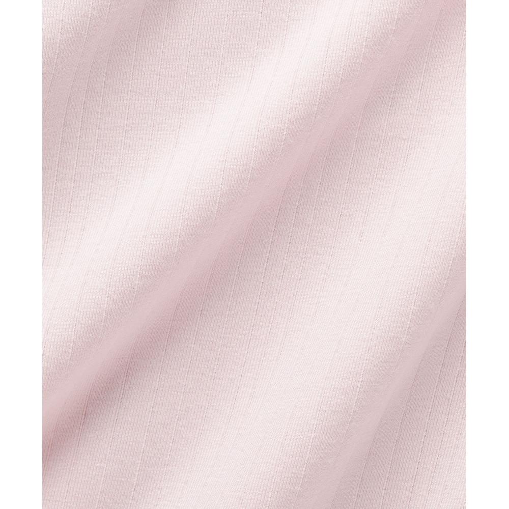 Lululemon Stretch Cotton Ribbed Logo Super High Rise Bikini Underwear Porcelain Pink