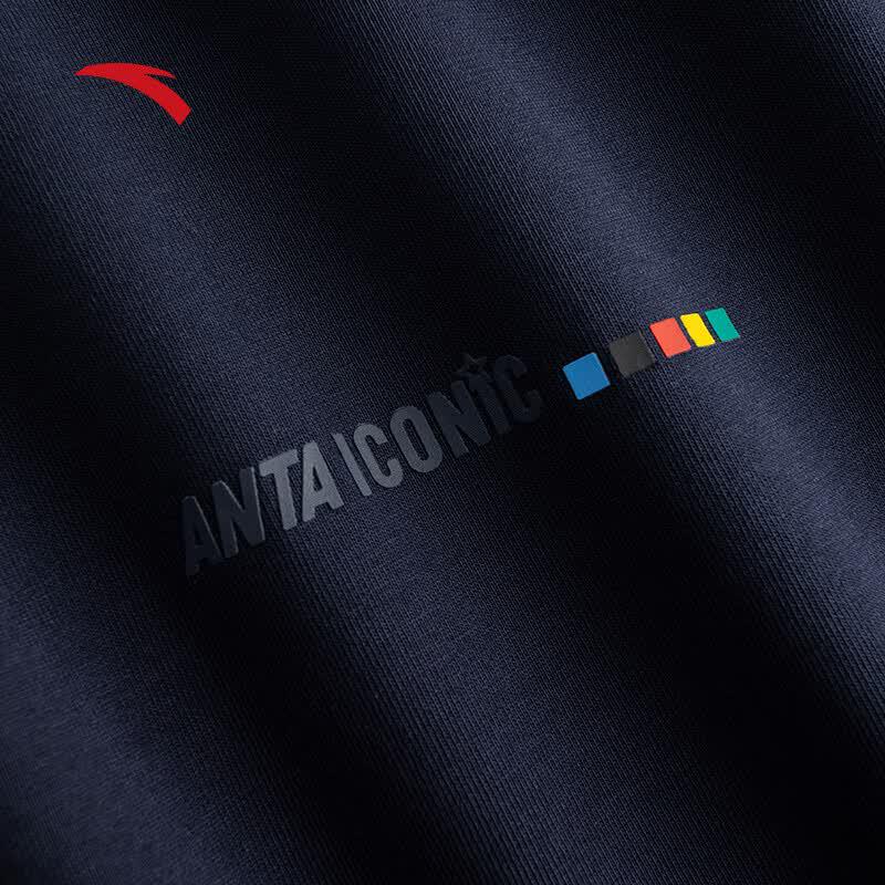 Anta Men's Summer Knit Short-Sleeve T-Shirt