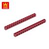Non-Toxic 18Pcs/Lot 3703 1X16 Holes Thick Bulk Building Blocks Moc Accessories Compatible With Brick Toys Children Gift Box