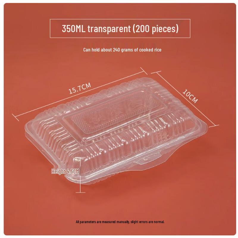 Disposable Plastic Food Containers with Lids