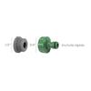 SATURNIA - Plastic Hose Adapter 3/4-1/2" Hemba Blister