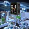 Indoor Air Quality Monitor Infrared Sensor Temperature Humidity PM2.5 PM10 PM1.0 Detection for Home Cars Plants and Pets