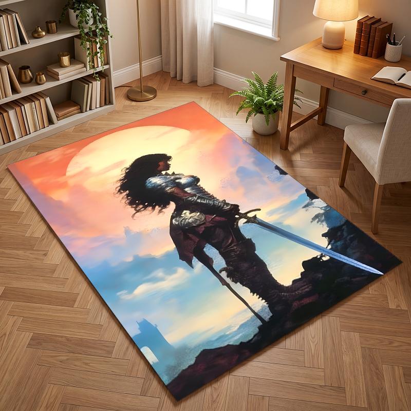 Wonder Woman (1) Office carpets suitable for living rooms bedrooms offices and kitchens a gift for modern home decor