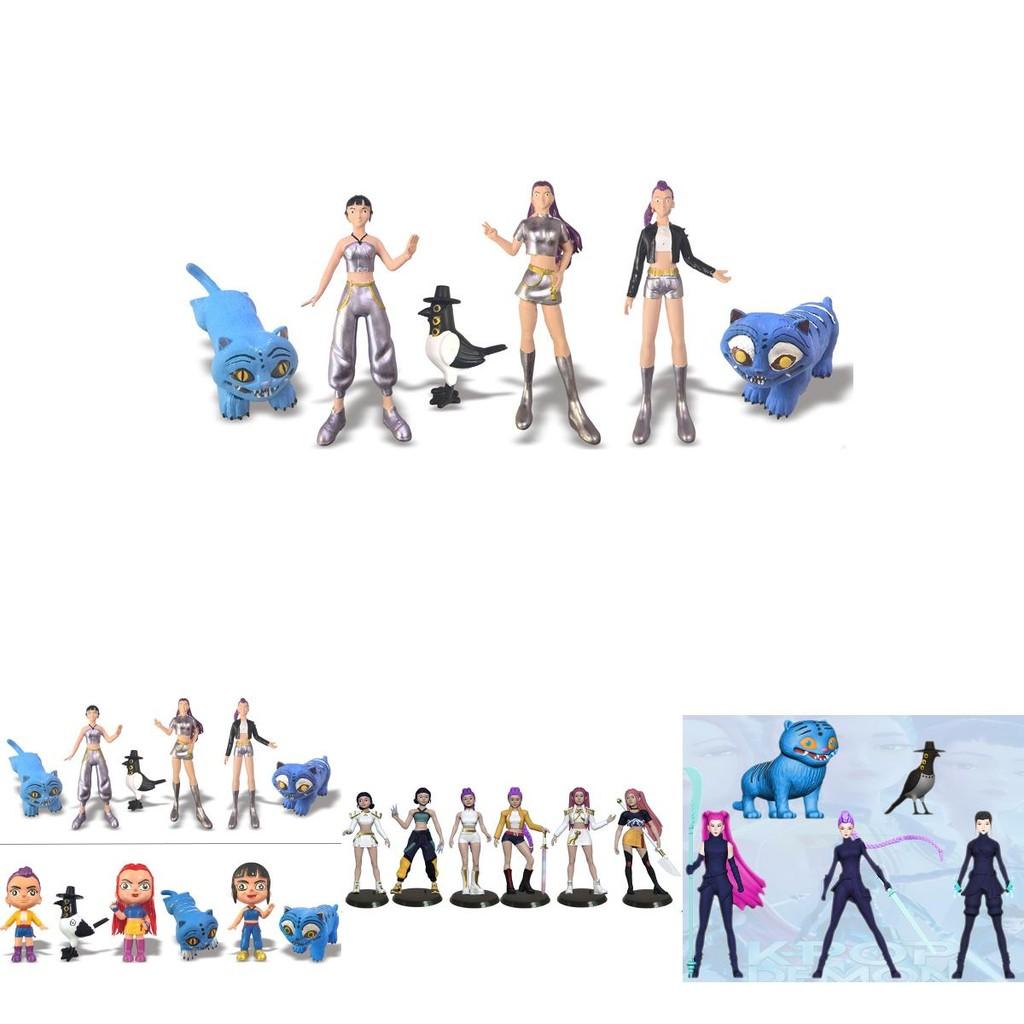 Kpop Dämonenjäger PVC Spielfigur Modell Sammlerstück Desktop-Dekoration für Fans