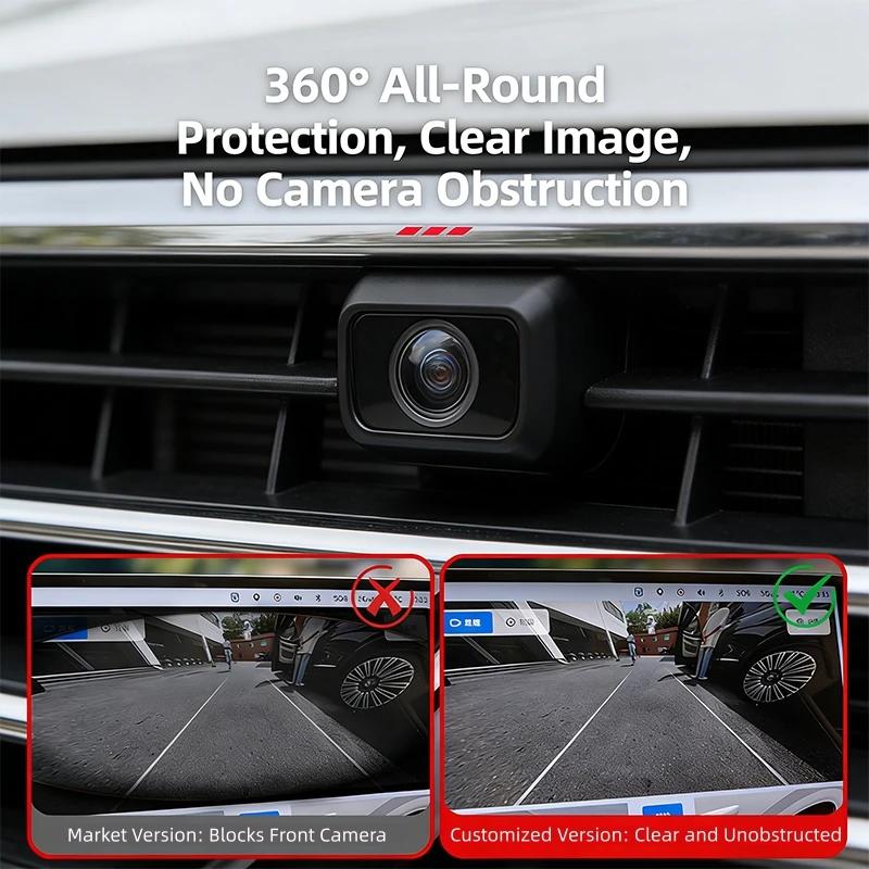 Car Specific 360 Camera Protective Cover, Front and Rear Reverse Image Protective Cover, High-definition Modified Part
