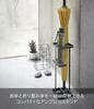 Yamazaki Jitsugyo paraplystativ Svart B11 x D11 x H36cm Tower Slank sammenleggbar paraplyoppbevaring 7640 (Yamazaki) Ca.