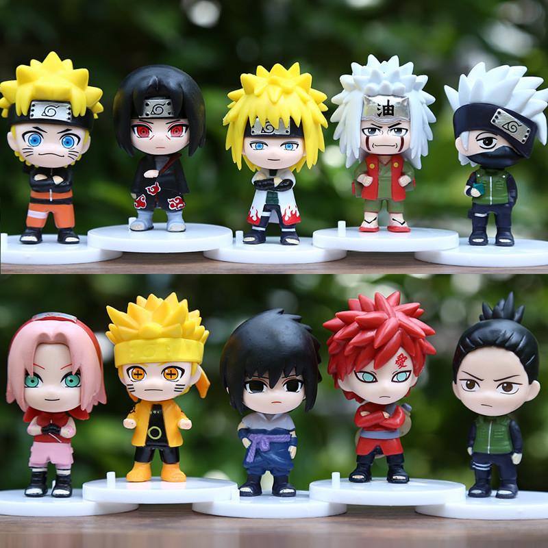 Naruto PVC Actionfiguren Modell Spielzeug Set Mit Sammelbaren Charakteren Für Anime Fans