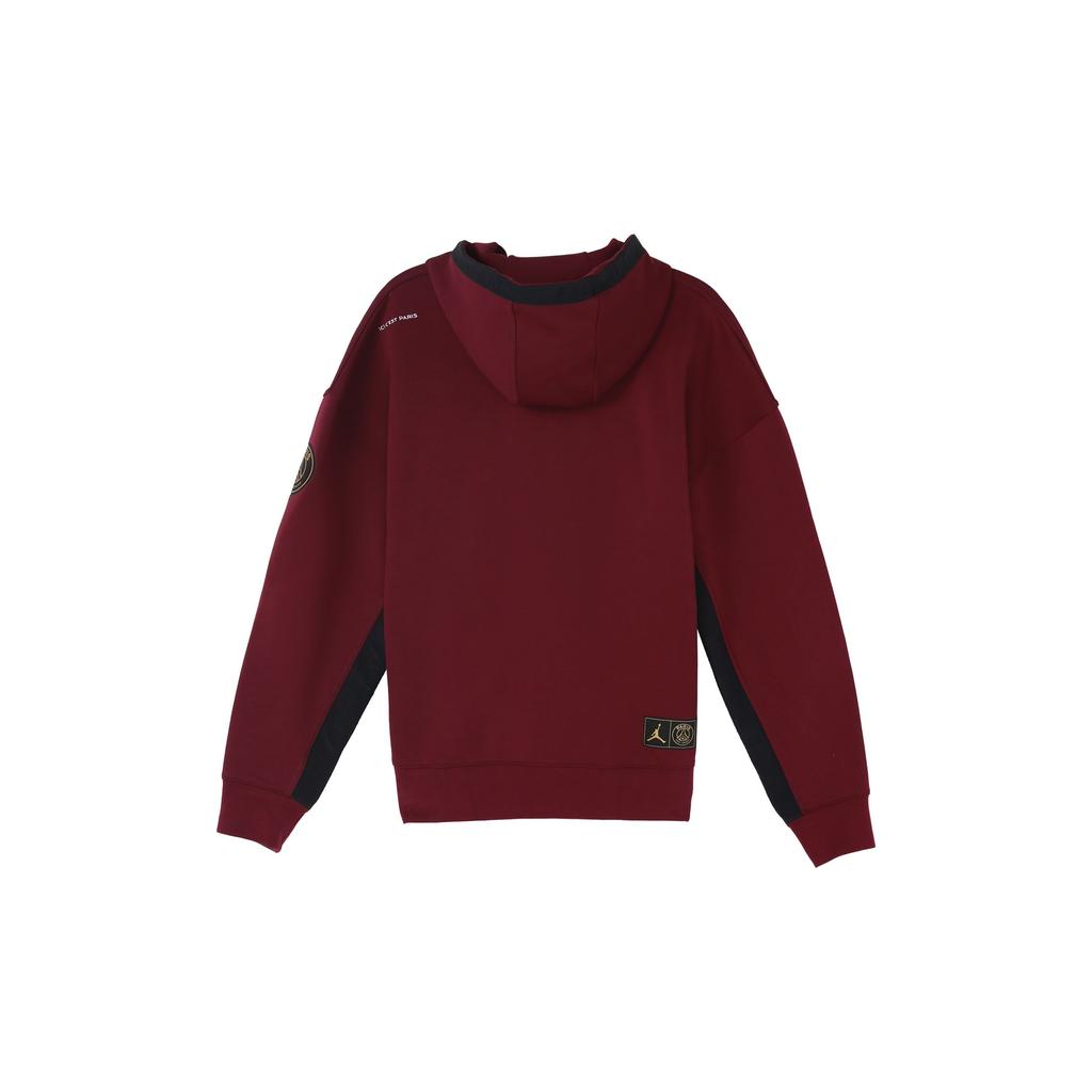 Jordan Paris Saint-Germain Zip-Up Knit Cardigan Men Tops Burgundy CV9951-610