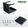 Universal Car Truck Drink Bottle Cup Holder Stand Folding High Quality ABS Plastic for Car Truck Auto Supplies Car Styling