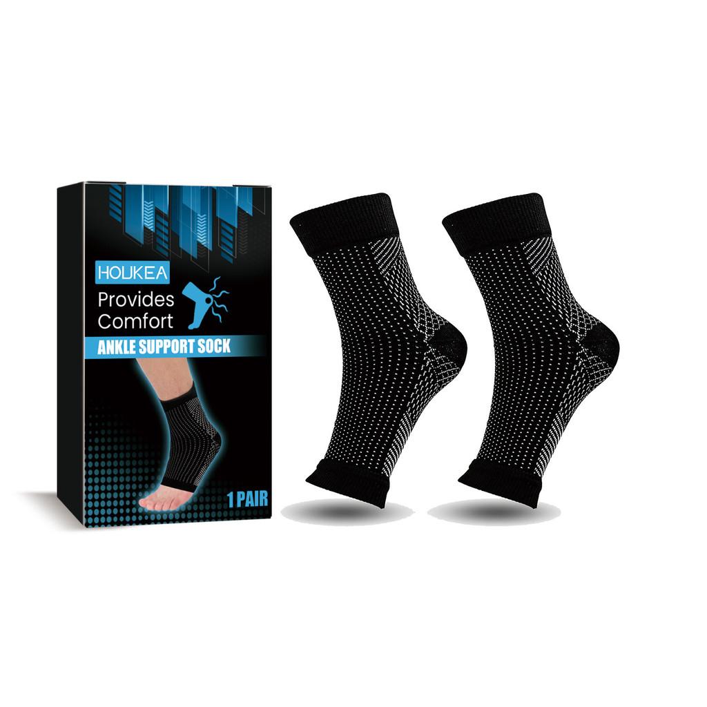 Houkea Elastic Anti-slip Foot Support Socks For Enhanced Comfort In Outdoor Activities
