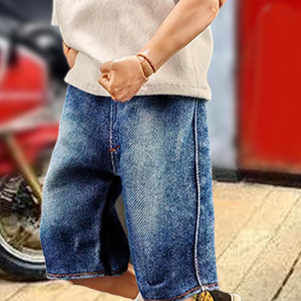 1/6 Male Short Pants, Miniature Clothing Handmade Doll Clothes, Costume for 12 inch Dress up