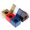 1Pc Durable Microphone Interview Triangle Square Logo Flag Station ABS Plastic Microphone TV Interview Station Logo Black Hole