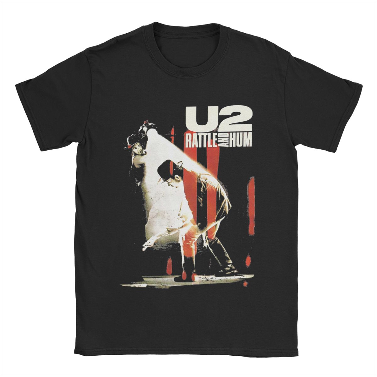 

Футболки группы U2 Мужские Хлопковые Повседневные Футболки Футболка с Круглым Вырезом Короткий Рукав Одежда 4XL 5XL 6XL 4XL