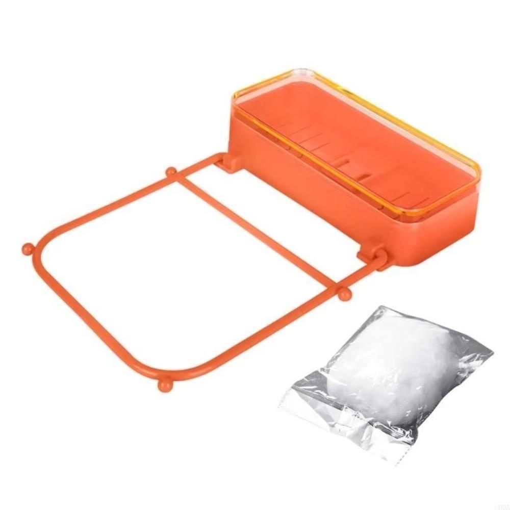 

Пластиковый кронштейн для фильтра раковины, регулируемый сборщик мусора, креативный фильтр для измельчителя пищевых отходов, для домашнего использования оранжевый