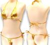 Micro Tiny String Sexy Extreme Triangle Gold F [Cat Select] Bikini, T-Back, T-Front, Panties, Lingerie, Underwear, Cosplay, Swimsuit, B7RS,