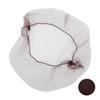 144pcs Hairnet Nylon Disposable Wig Cap Breathable Hair Mesh Net for Home SalonDark Brown
