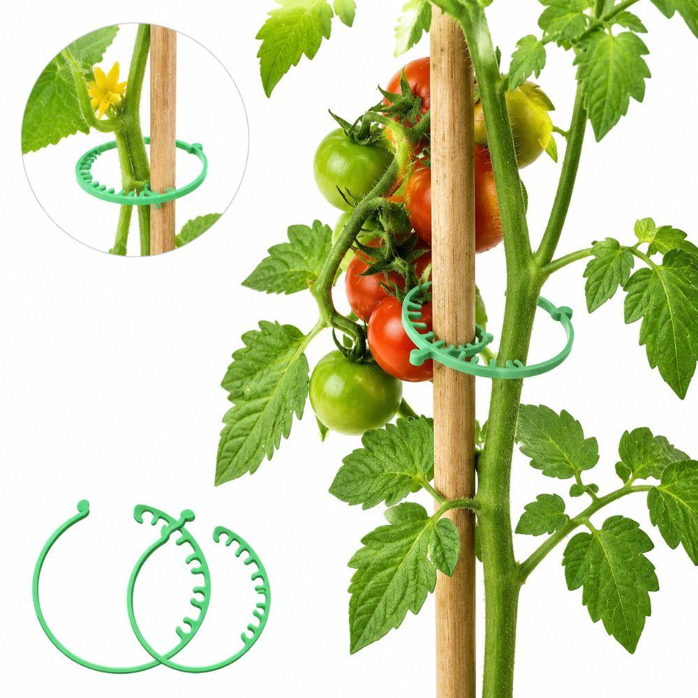1/10/20Pcs Reusable Plant Fixing Buckle Plant Support Clips Garden Vegetable Garden Supplies