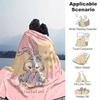 1pc, StellaLou (1) Home Decor Blanket: A Cozy Flannel Throw for Bedroom, Living Room, Travel, Camping, Car, Beach, Office Naps, Perfect Gift for Sofa,