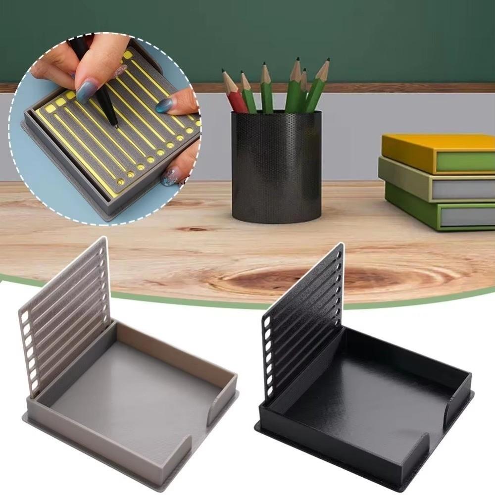 Long-lasting Sticky Note Dispenser Space-Saving Storage Box To-Do List Note Holder
