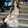 Edition Loose Casual Trench Coat Women's Small 2024 New Autumn Thin Design Trench Coat