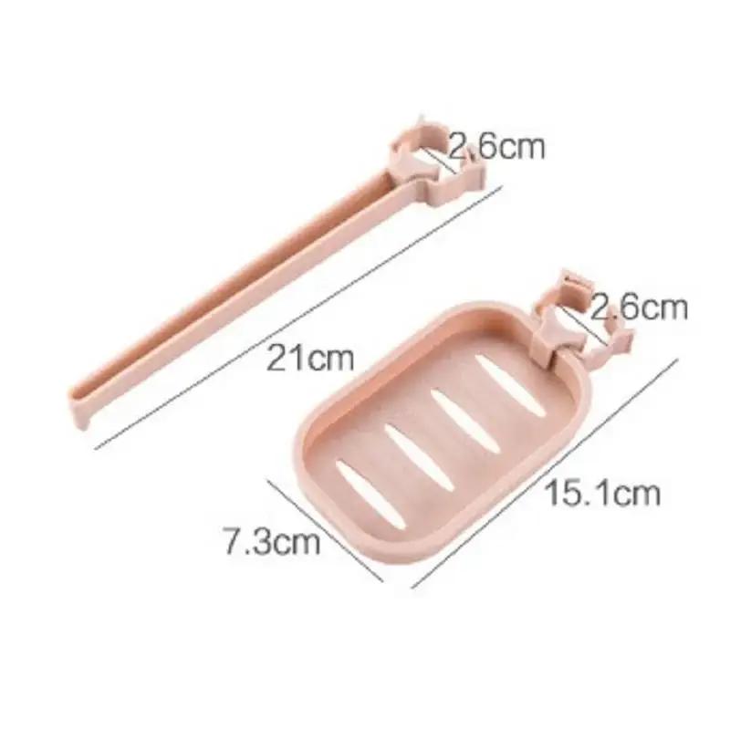 2-in-1 Multifunction Sink Storage Rack Sponge Cloth Soap Box Combination Device Adjustable Drain Basket Kitchen Holders Gadgets