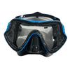 Diving goggles large frame silicone mask breathing tube set