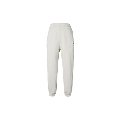 Logo Pants Solid Color Logo Fleece Thick Cuffed Loose Knit Sports Pants Unisex Pants Phosphor-Brown IV7602