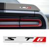 3D Металеві Наклейки-Емблеми Sxt6 Sxt8 Для Dodge Charger Ram Caliber Journey Sxt8 Sxt6 Srt6 Srt8 Аксесуари для Стилізації Автомобіля