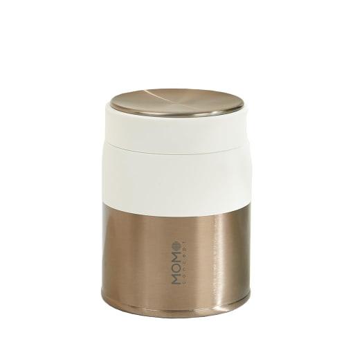 MOMO CONCEPT Vacuum Insulated Lupin Soup & Food Jar RG, 400ml, Marshmallow White, 02001-29305R
