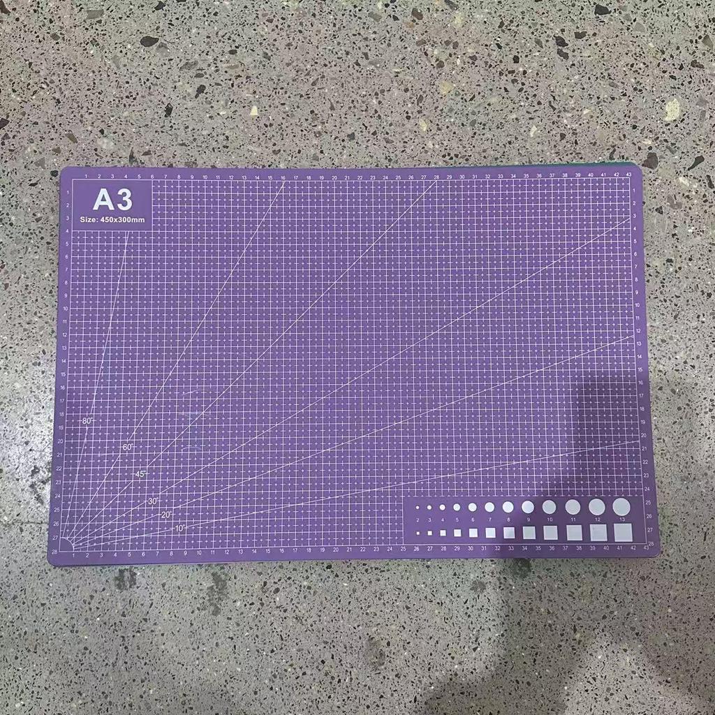 Umweltfreundliche A4 Schneidematte 2,3 mm - Handgefertigte Kunst- und Gravurplatte, verschiedene Stile verfügbar