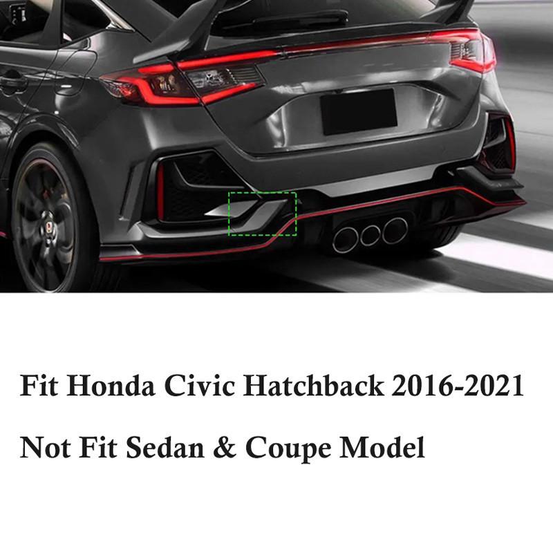 1ks Krytka tažného háku zadního nárazníku 71506TGGA00 pro Honda Civic Hatchback 2016-2021