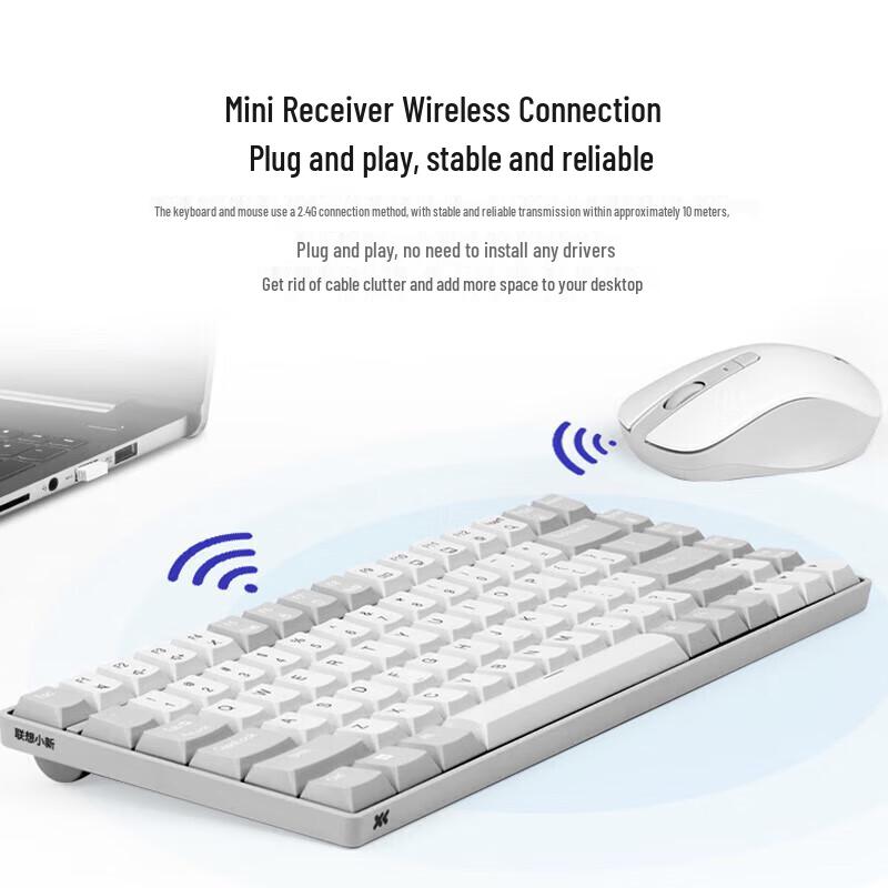 Lenovo Xiaoxin K1S Silent Wireless Keyboard Mouse Combo