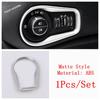For Jeep Renegade 2015 -  Accessories Shift Gear Panel / Door Speaker / Central Air AC Outlet Vent / Hand Brake Cover Trim