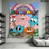 Gumball Wall Hanging Printed Fabric Blanket Decorative Tapestries for Bedroom Living Room Home Decor
