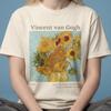 Vincent van Gogh Vase Sonnenblume T-Shirt und Kinder-T-Shirt | Vase mit zwölf Sonnenblumen Kunstdruck-T-Shirt | Feine Kunst-Shirt und Kinder-T-Shirt