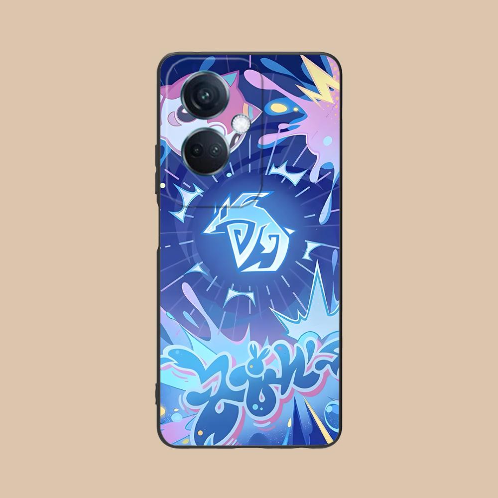 Spiel GI Mualani Mattes TPU-Handyhülle für OPPO Reno 14 13 12 11 10 9 8 7 6 5 F T Pro 5G Bunte Druckabdeckung
