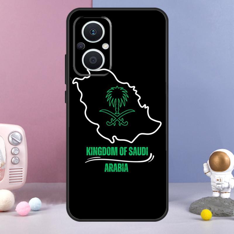 Kingdom of Saudi Arabia Flag Funda For OPPO Reno 12 F 11F 13F 14F 10 11 13 14 Pro 7 8 Lite OPPO Find X9 X6 X5 X8 Pro Case