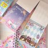 70Sheets Cute Retro Japanese-Style Girl Rabbit No Sticky Scrapbooking Memo Pads Message Paper Journal Notepad School Stationery