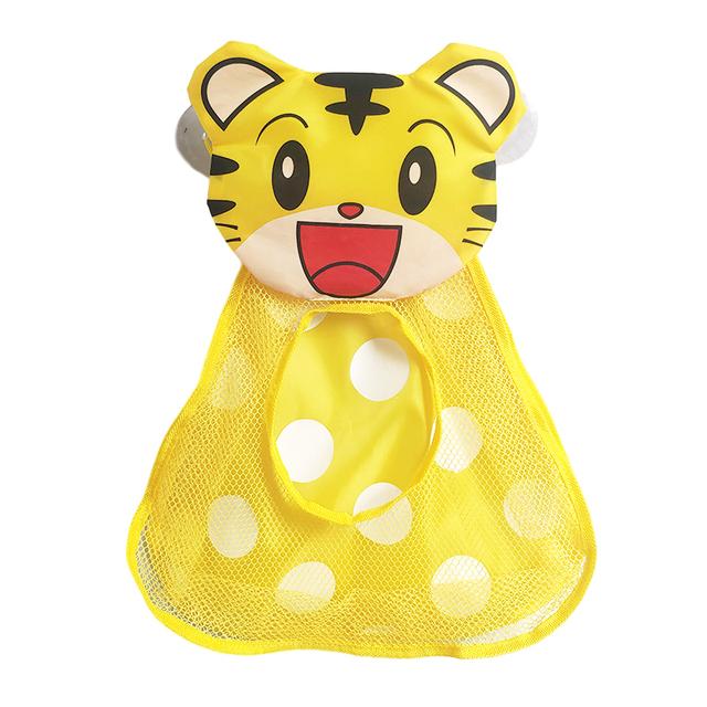 Latest Infant Bathroom Mesh Bag Sucker Style Ideal For Bathing Playthings Children Basket Cartoon Animal Shapes Cloth Sand