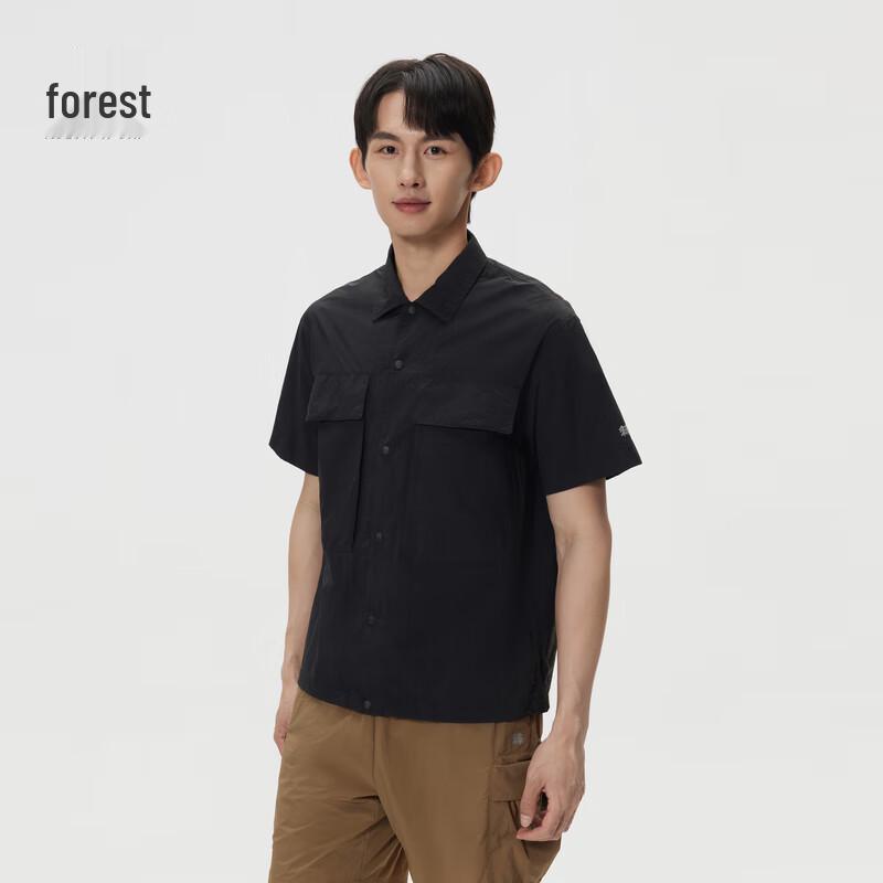 KOLON SPORT Men s DAYPACK Multi-Pocket Short-Sleeve Shirt XL