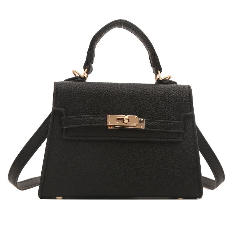 High-end Small Bag Women's Summer New Fashion Shoulder Messenger Bag Portable Fashion Simple Small Square Bag